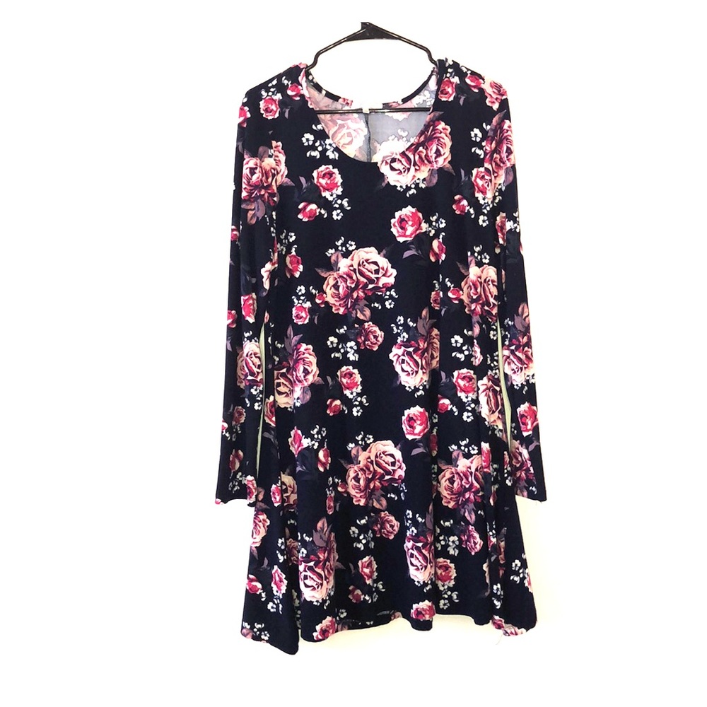 Spring floral dress